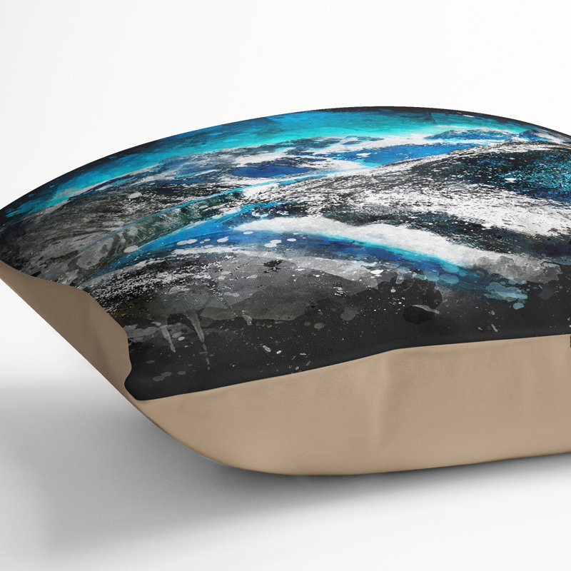 Square Throw Cushion, Stone, 40cm H x 40cm W x 15cm D