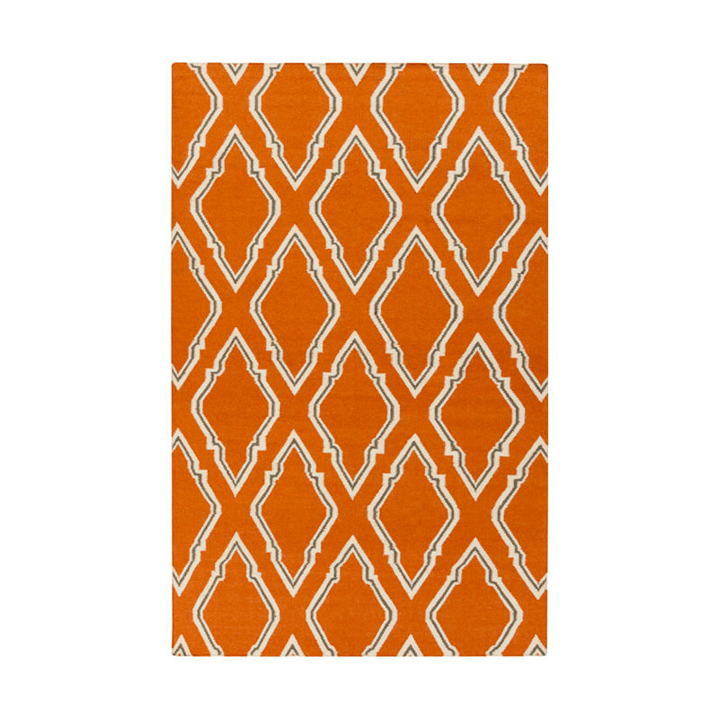 Laticia Wool Chevron Indoor Rug, Rectangle 8' x 11'