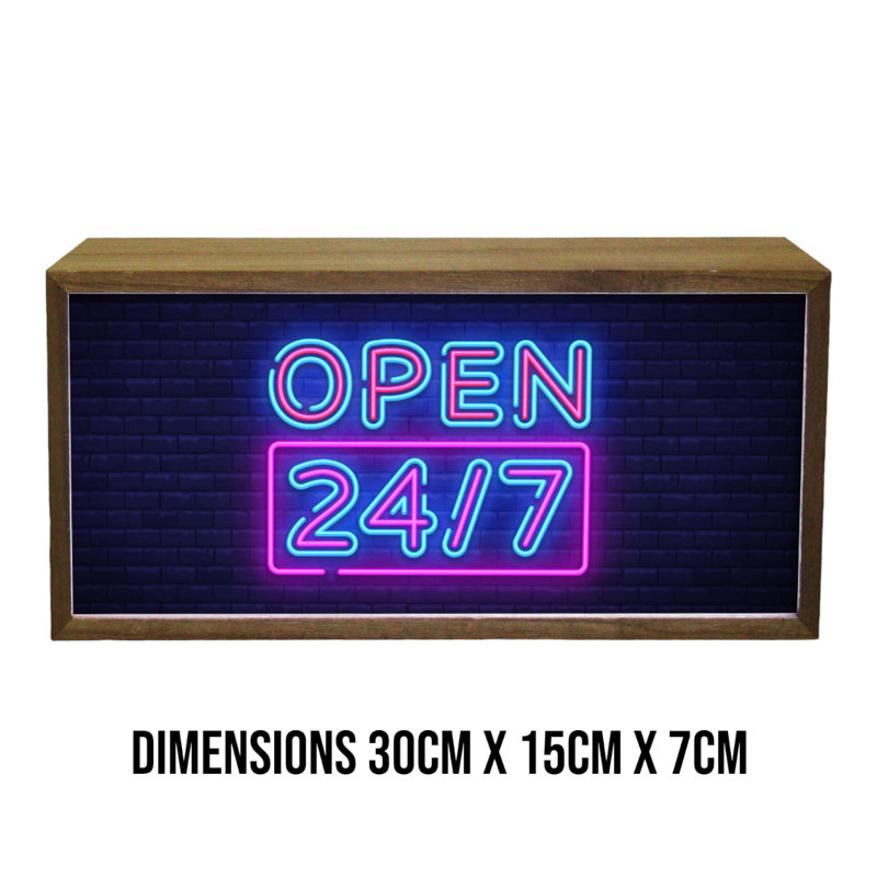 Yerres 15cm LED Sign