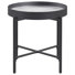 OToole Round Coffee And End Table Set Sandy Black