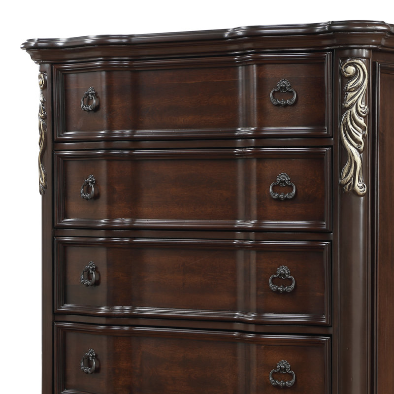 Faxon Chest in Dark Walnut, Brown
