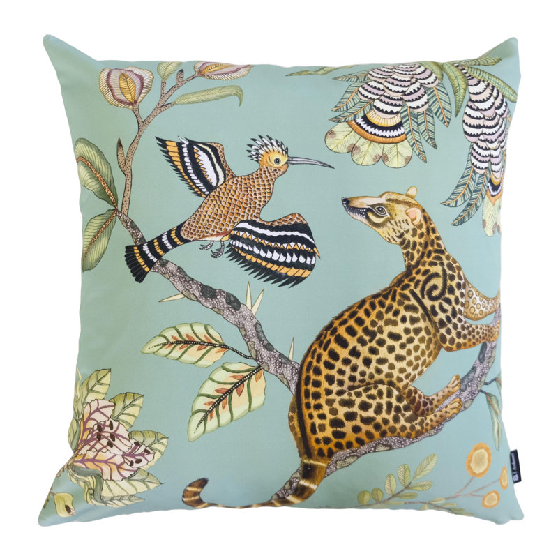 Ardmore Silk Pillow, Green