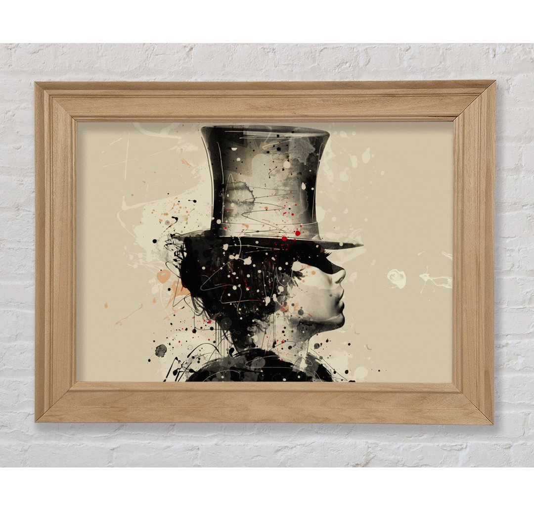 Top Hat Royalty - Bilderrahmen Kunstdrucke