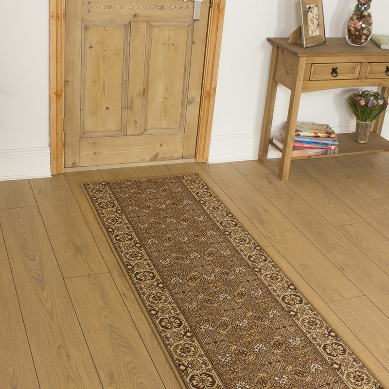 Bainbridge Looped/Hooked Beige Indoor Rug, Runner 210cm x 100cm