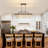 Maquisha 7-Light Dimmable Rustic Vintage Rectangle Tiered Crystal Chandelier with Antique Bronze Finish