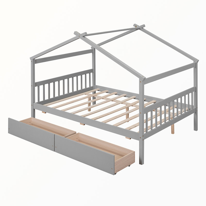 Libertytown Kids Full with Drawers, Gray