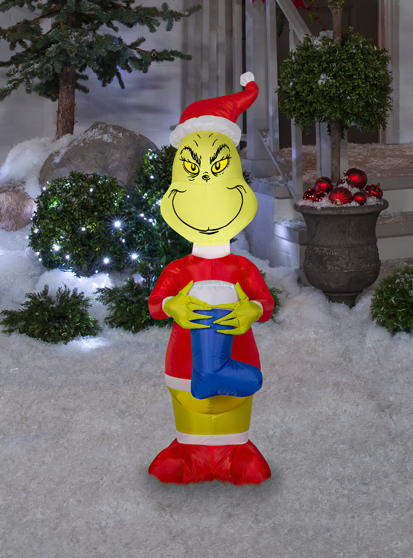 Bring Cheer Home with Grinch Christmas Inflatable Decorations