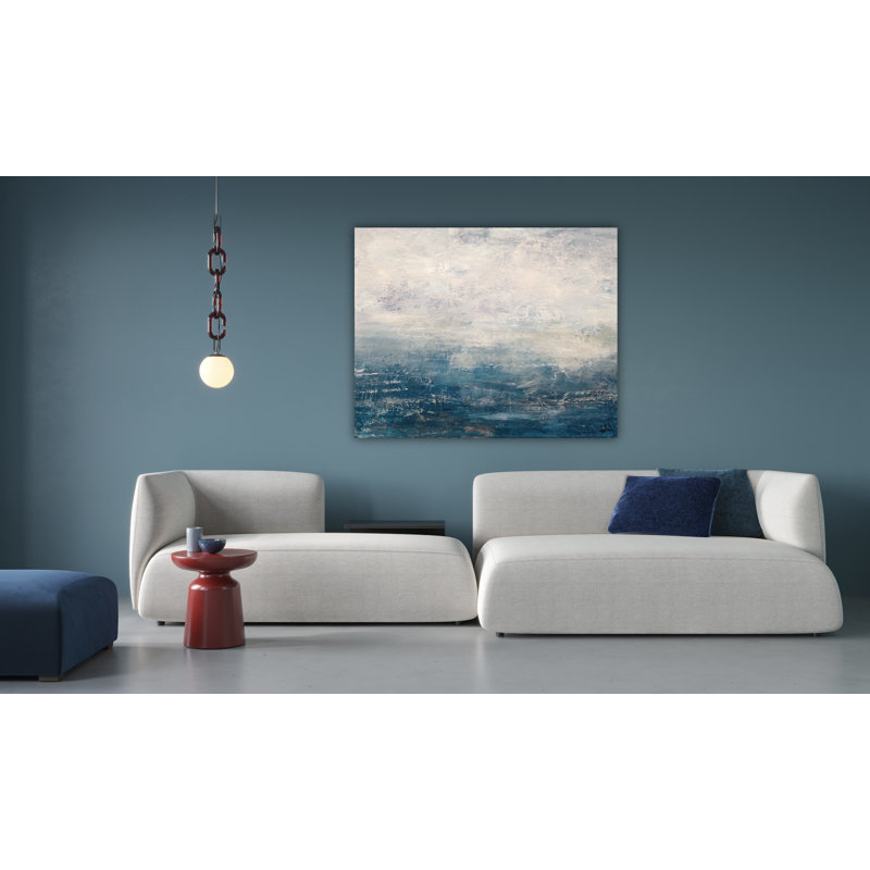 Deep Sea Print by John Beard, White , 22" H x 26" W x 2" D