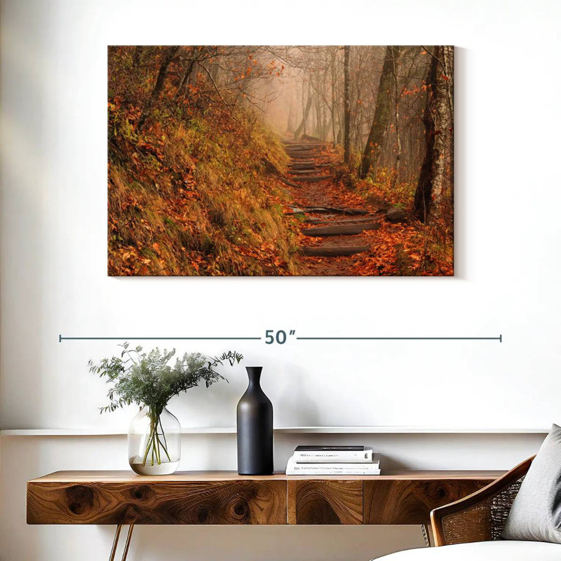 Sentier des Appalaches Alvord Misty Autumn, H 26 po x l 39 po