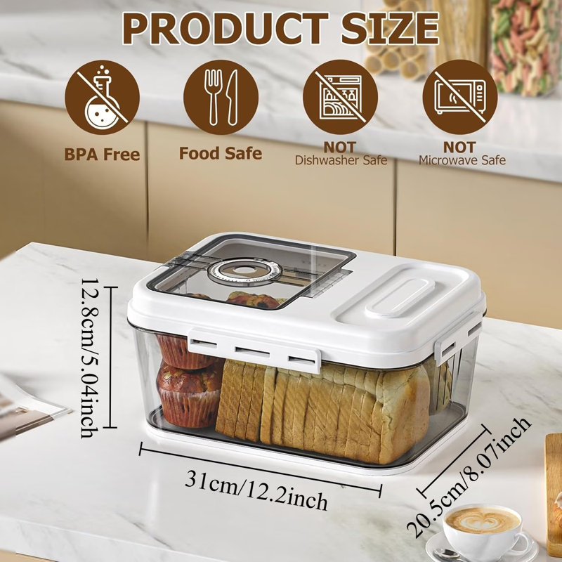 Plastic Food Storage Container - Set of Containers and Lids