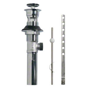 1.5" Pop-Up Bathroom Sink Drain with Overflow