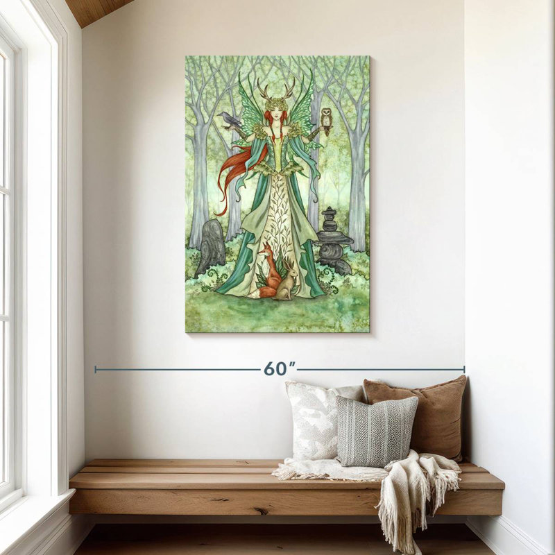 Kelan The Caretaker, 45" H x 30" W