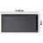 Santorini Biselado 4" x 8" Beveled Ceramic Subway Wall Tile-36953378