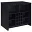 Bar domestique autoportant avec rangement ouvert Irving-1628117736