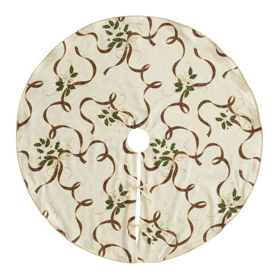 Jupe de sapin Lenox Holiday Nouveau Trim, multicolore - 152 cm (L) x 152 cm (l)