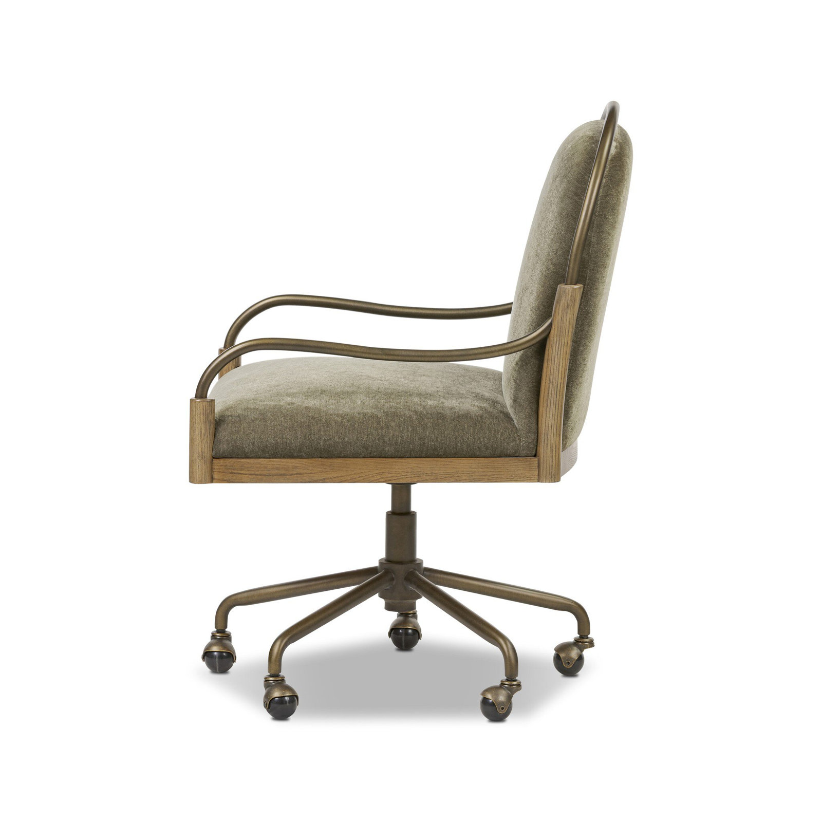 Demi Desk Chair, Malmo Olive