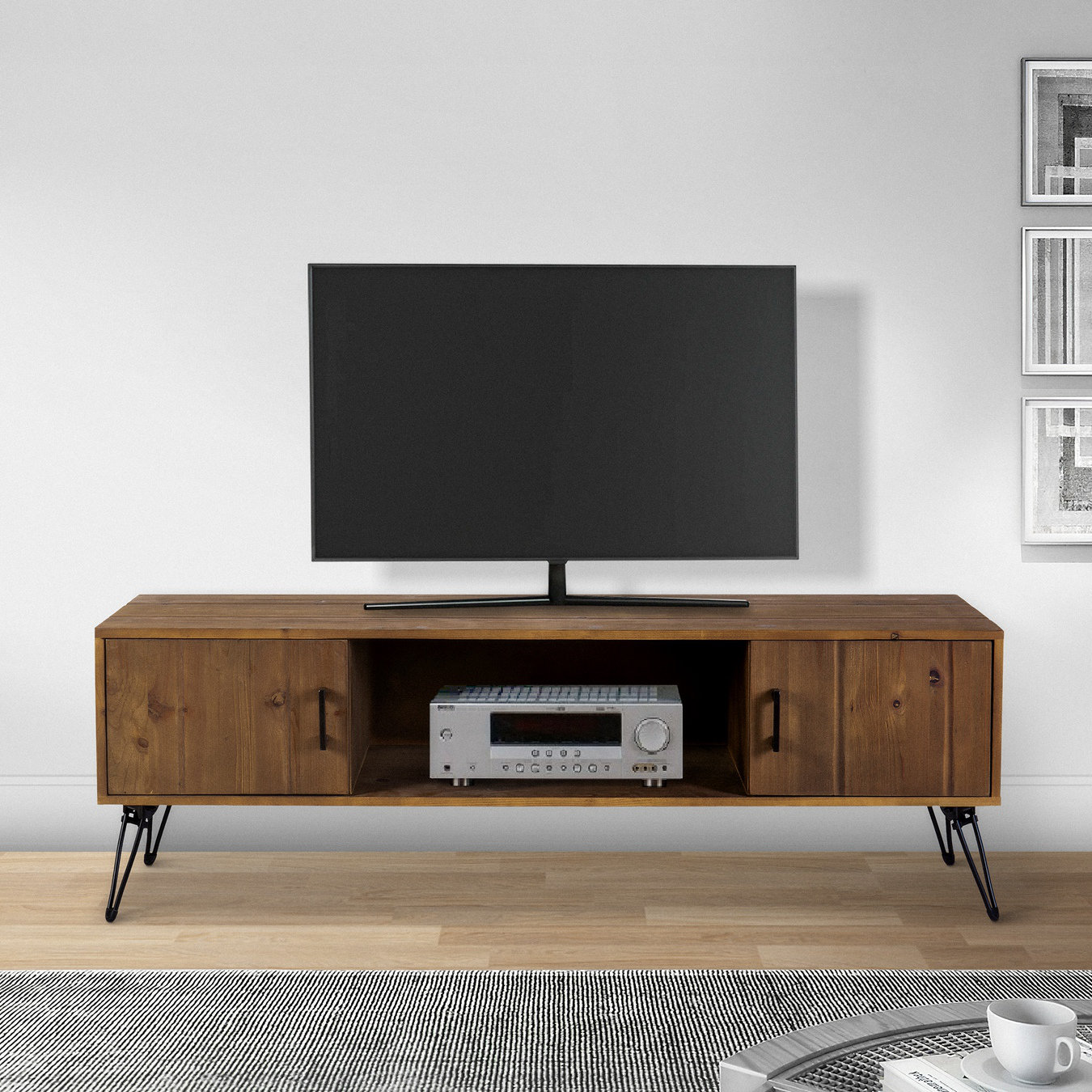 17 Stories Abdisalam 60'' Media Console | Wayfair