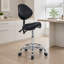 Tabouret pivotant selle
