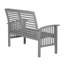 Solid Wood Acacia Outdoor Bench-342761465