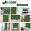 Hillsg 100cm H x 300cm W Green Plastic Fence Panels Included