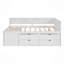 Lit de jour avec tiroirs et tablettes, gris-307784743-307784737