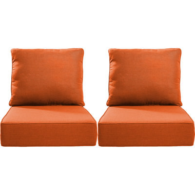 Deb Outdoor 6" Thick Cushion Set - Back Cushions And Seat Cushions