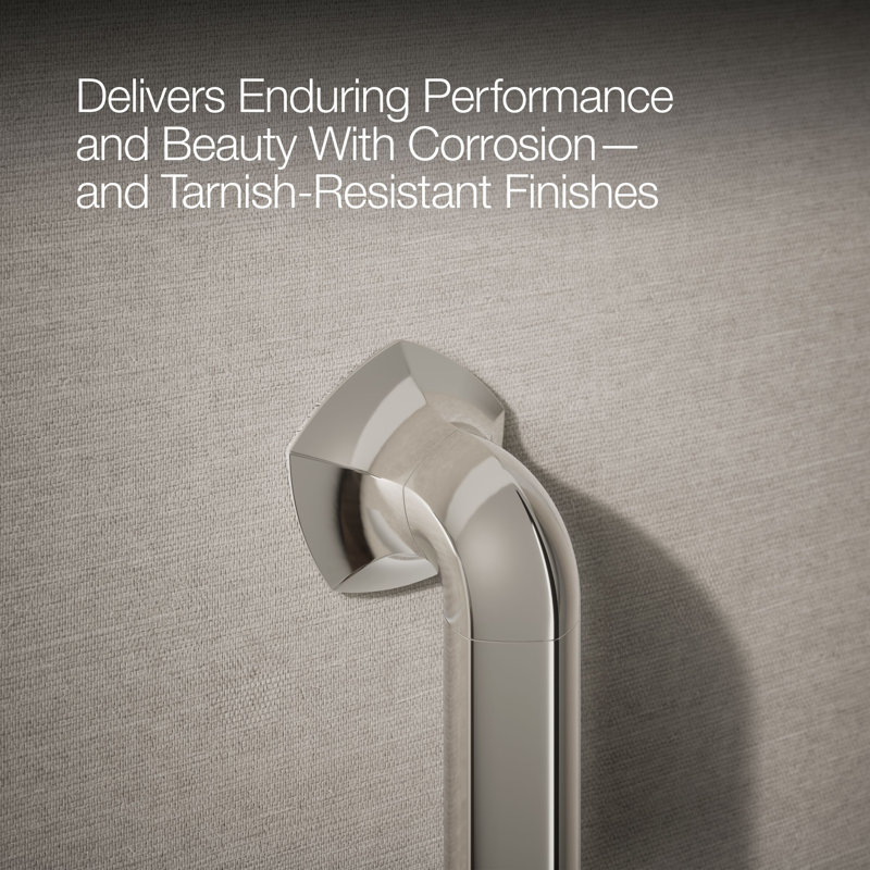Occasion Grab Bar, 18", Vibrant Polished Nickel