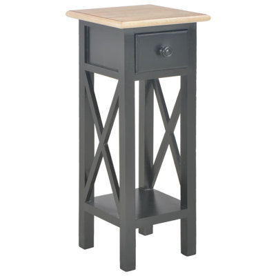 Spielman Glass End Table with Storage