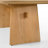 7-Piece Dining Table Set, Seats 6, 82.7" Superellipse Oak Table with Wood Panel Legs & 6 Curved-Back Grey Chairs