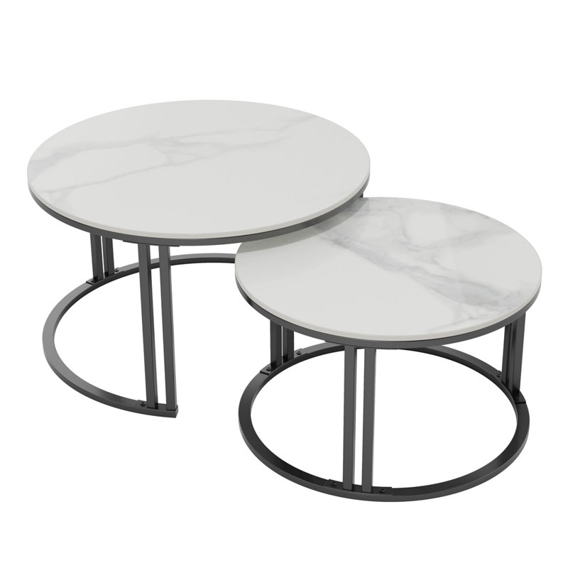 Azuzena Frame Coffee Table, White