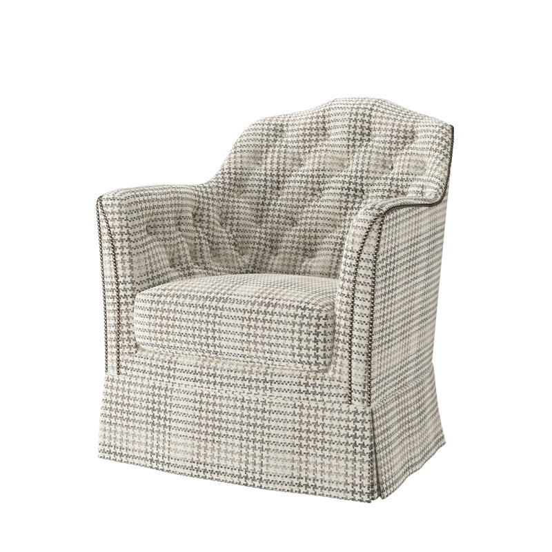 Fauteuil d'appoint Catriona, Petit étain, Ardoise Clarkton