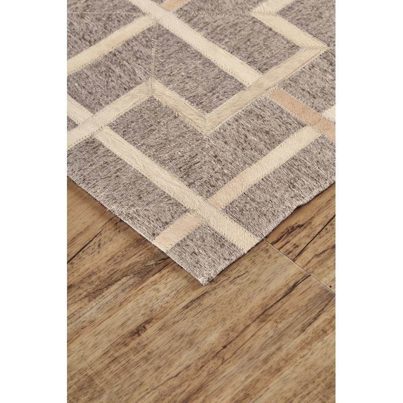 Grossi Geometric Indoor Rug, Rectangle 5' x 8'