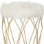 Elly Steel Accent Stool