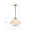 Silma 3 Dimmable Light Alabaster in Chandelier