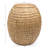 Colt 17" Coastal Bohemian Hand-Woven Hyacinth Storage Stool with Lid