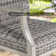 Patio 60" Round Dining Set With Removable Lazy Susan And Umbrella Hole