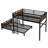 Convertible Full Bunk Bed To Two Beds, Metal Loft & Platform Bed With Noise-Free Sleep.-531841872-531841879