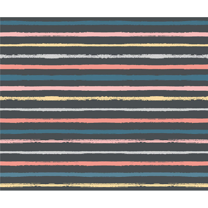 Tissu tropiques, Gris / bleu