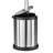 Bath Bliss Self Closing Lid Toilet Brush and Holder with 2 Pack Replacement Brushes