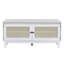 Banc d'entrée en rotin avec rangement Boho-1284938393