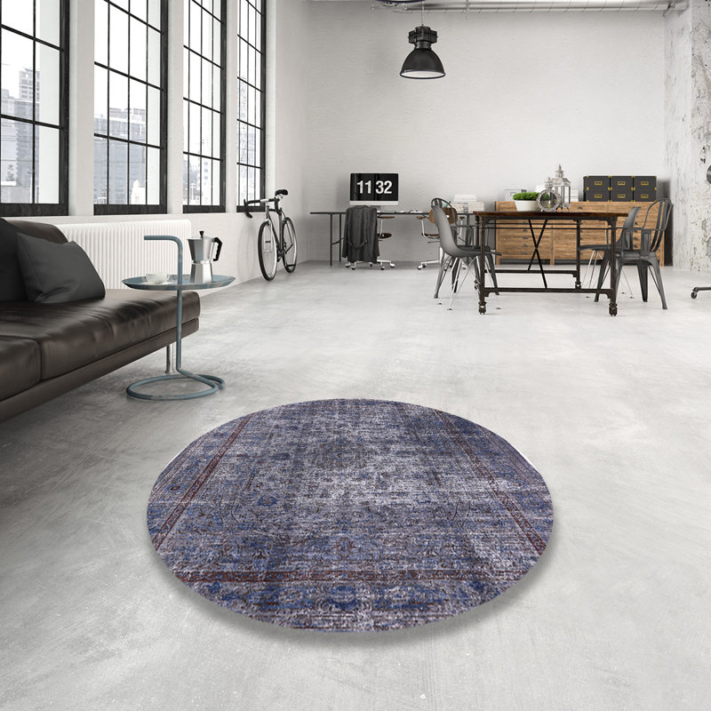 Oriental Indoor Rug, Round 8'