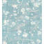 Chinoiserie Floral Metallic Wallpaper Roll-47802578