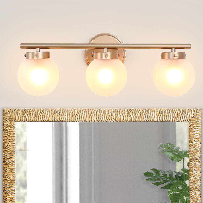 Éclairage pour meuble-lavabo de salle de bain 3 lumières en fer / métal Prlan