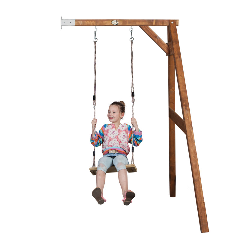 AXI Hemlock Swing Set with 1 Swing(s), Brown
