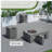 Rectangle Propane Fire Pit Table-87467613
