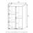 31.5" H x 19.5" W Standard Bookcase-2086590860