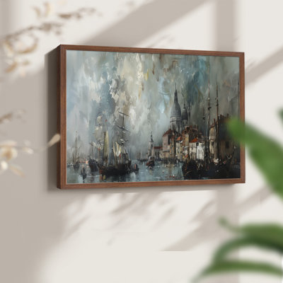 Nautical Series-CCXVI -Framed Print - Restickable