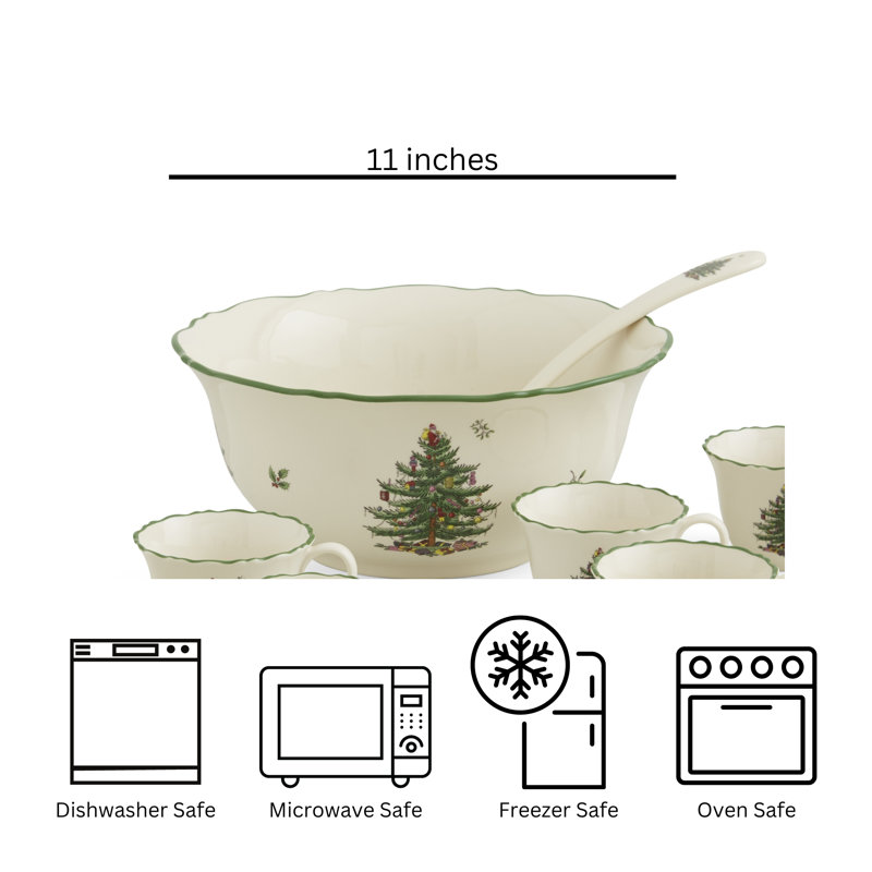 Bol de 10 pièces Spode