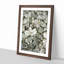 Plant Leaves Abstract - Single Picture Frame Print on MDF-56862444-56862448