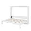 Lit escamotable horizontal avec lumière DEL et armoire escamotable escamotable en bois Farmhouse-655576198